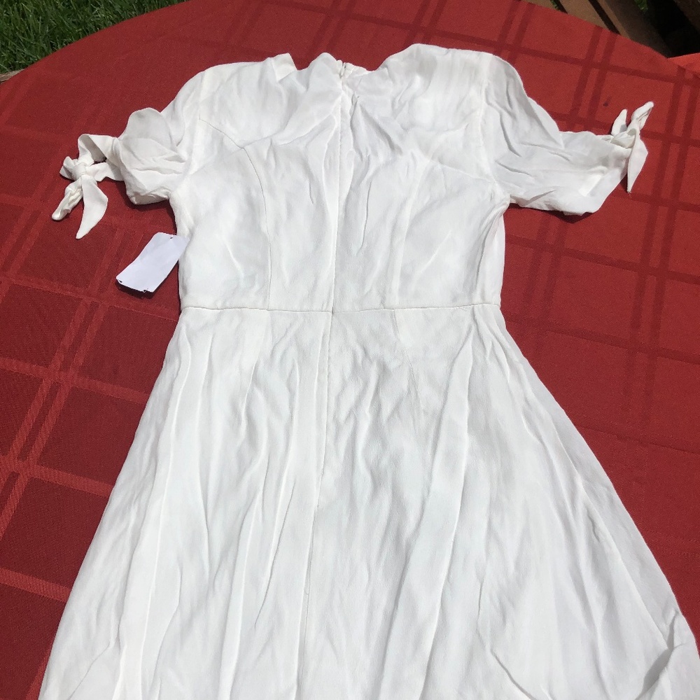 Cute white sun dress